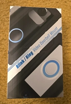 Ring Doorbell Mount, Anti-Theft Video Doorbell Mount for Ring/Blink Camera Doorb