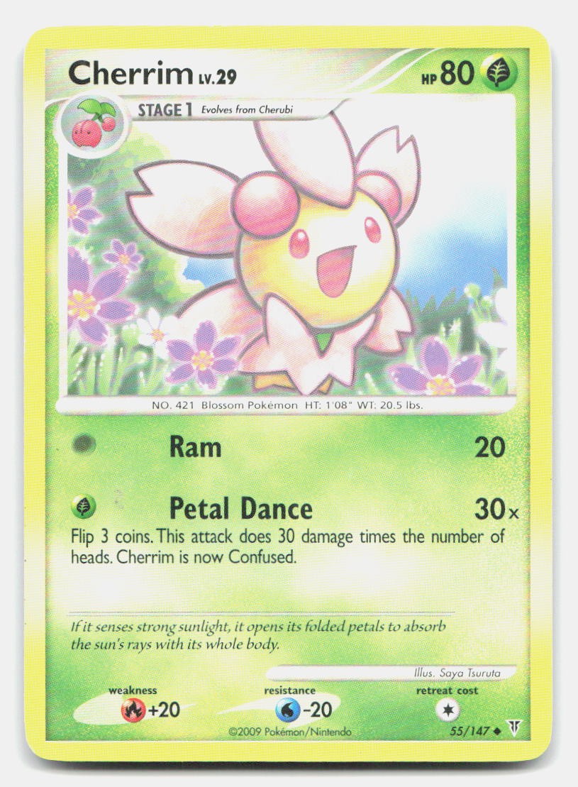 Cherrim 55/147 Uncommon Supreme Victors Pokemon NM/LP
