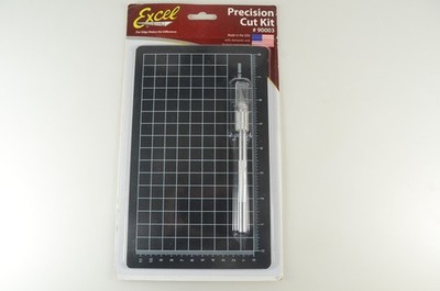 Excel Precision Cut Kit - Knife & Black Mat - 90003