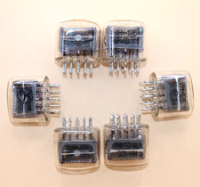 6x IN-12 IN-12A or IN-12B Indicator Nixie Tubes / Used / Tested / 100 working
