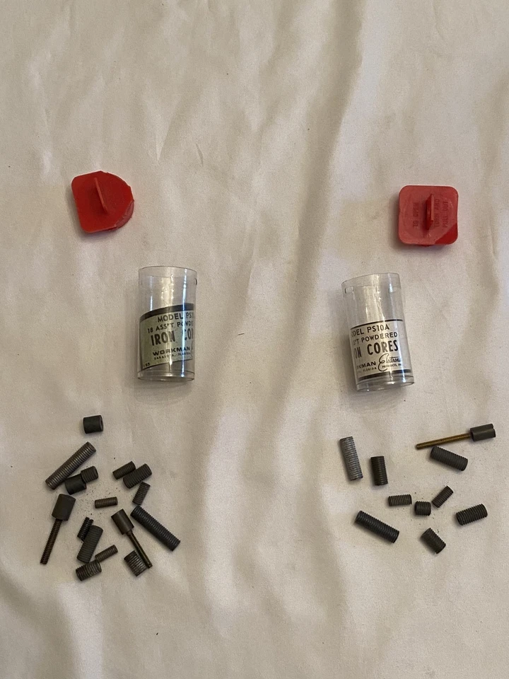 Núcleos de hierro electrónicos Workman de colección en polvo para reparación de radio/televisión Foto 2 de 4