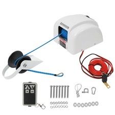 Electric Anchor Winch, 45 LBS Electric Anchor Winch for Boat 12 Volt Motor To...