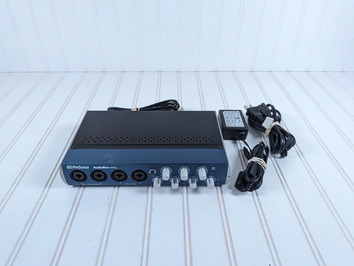 PreSonus AudioBox 44VSL オーディオインターフェイス PreSonus Audiobox 44VSL USB 2.0 Recording System | Guitar Center