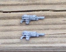 40K Astra Militarum Tank Upgrade Fold up Stock Lasgun Bits 2 Bitz