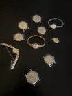 Vintage Lot Of Men's And Ladies Mechanical Watches As Is For Parts
