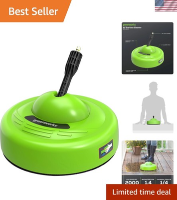 #ad Effortless Cleaning with 11quot; Quick Connect Surface Cleaner for Pressure Washers $194.99