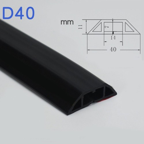 Low Profile Floor Cable Protector for Moderate Foot Traffic 1M Length - Afbeelding 7 van 28