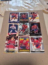 Kaiden Guhle 9 Card Lot With Rookie Montreal Canadiens . rookie card picture