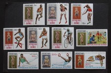 GUINEA - 1968 SCARCE MEXICO OLYMPIC GAMES FULL SET WITH AIRMAIL MH RR