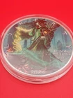 2024 1 oz Colorized Liberty Witch American Silver Eagle (1,000 minted coins)
