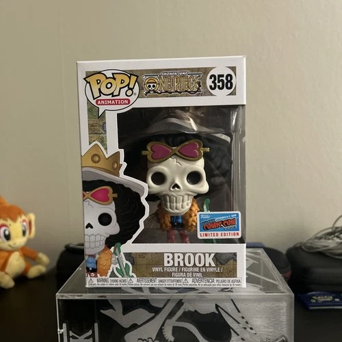 Funko POP! Animation: One Piece-Brook (2018 NYCC) #358 Limited Edition Exclusive