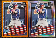 2026 Panini S & S Drew Burress Orange /75 + Silver Prizm Rookie CLEMSON #39