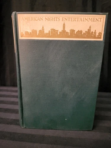 American Nights Entertainment Grant Overton 1923 Reviews Of Books Author Photos