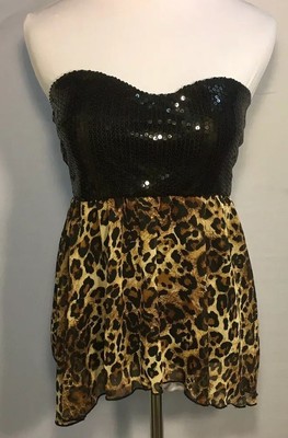 leopard print high low top