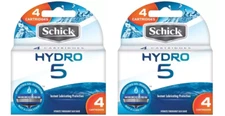 Schick Hydro 5 Hydrating Razor Blade Refills - 8 Cartridges