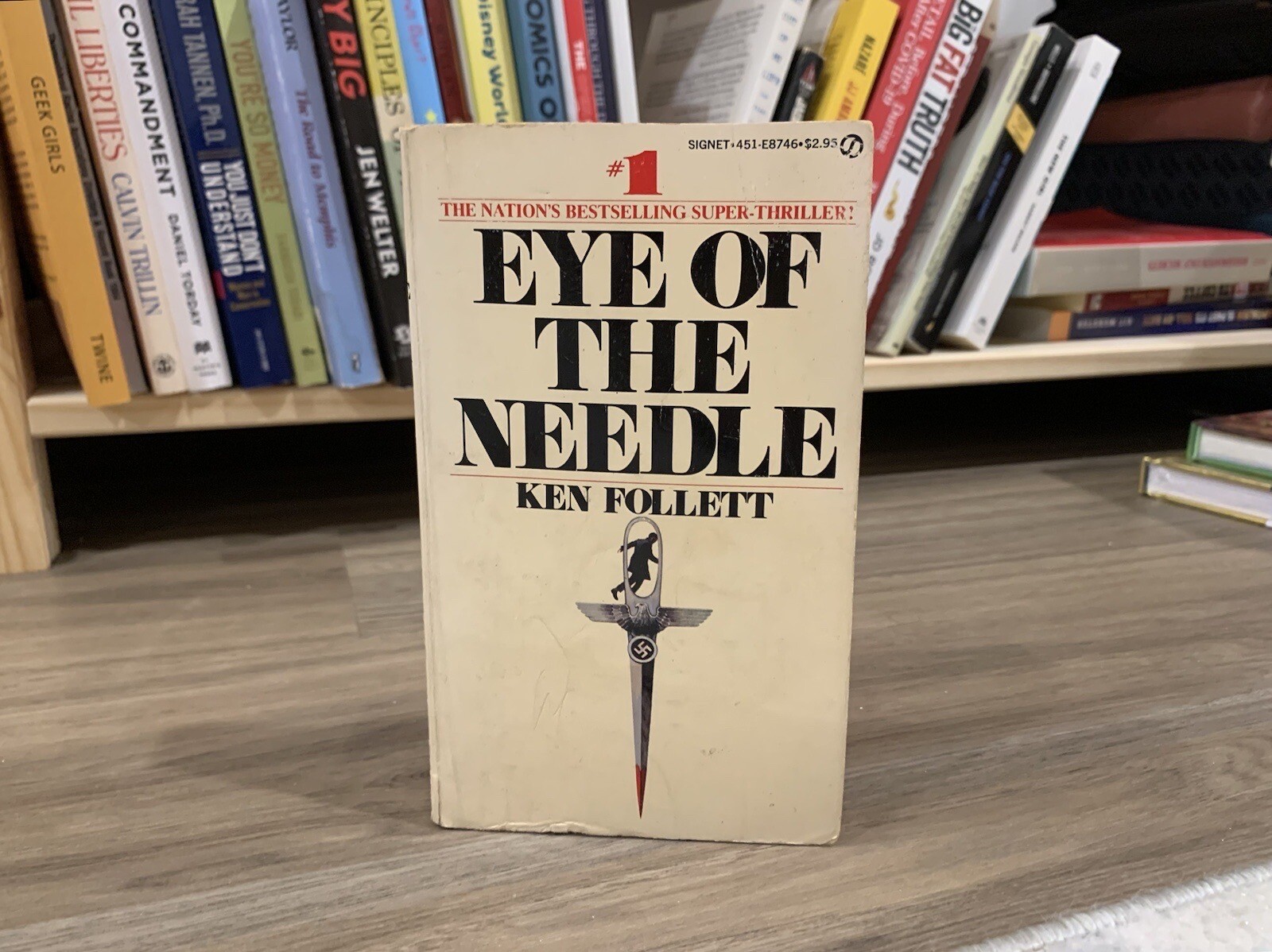 Eye of the Needle by Ken Follett (1979, Mass Market) Signet Paperback