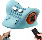 Hugterra Neck Massager-Portable Neck Shoulder Massager Pillow, with Heat&Remote