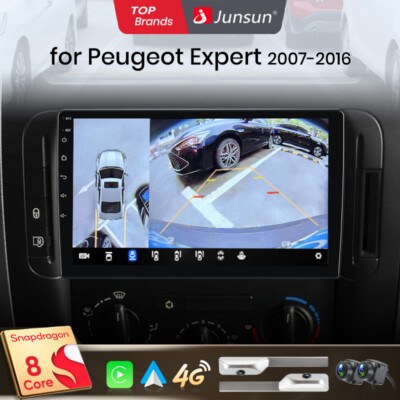Android 14 Autoradio Für Peugeot Expert /Citroen Jumpy/Fiat Scudo/Toyota Proace