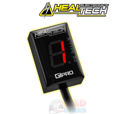 Yamaha XJR1300 Ganganzeige & Schaltleuchte. Healtech GIpro XType 2004 - 2017
