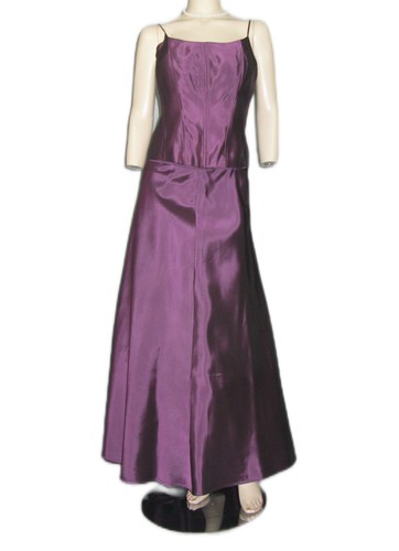 Michaelangelo ~ 3-teiliges schillerndes Taft Ballkleid & Wickel Gr. 22 formelles Abendkleid - Bild 4 von 18