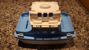 green toys ferry boat bathtub toy