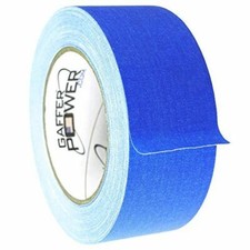 Real Professional Grade Gaffer Tape, Electric Blue, 2" x 30 Yards, MADE IN USA