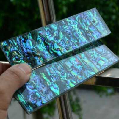 Abalone Shell Knife Handle Acrylic Scale Slabs DIY Making Knives Plate USA