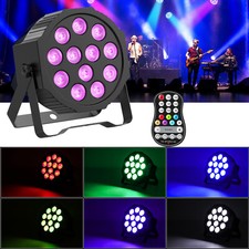 4in1 RGBW Rechargeable Par Light 12LED DMX Stage Lighting For DJ Disco Party