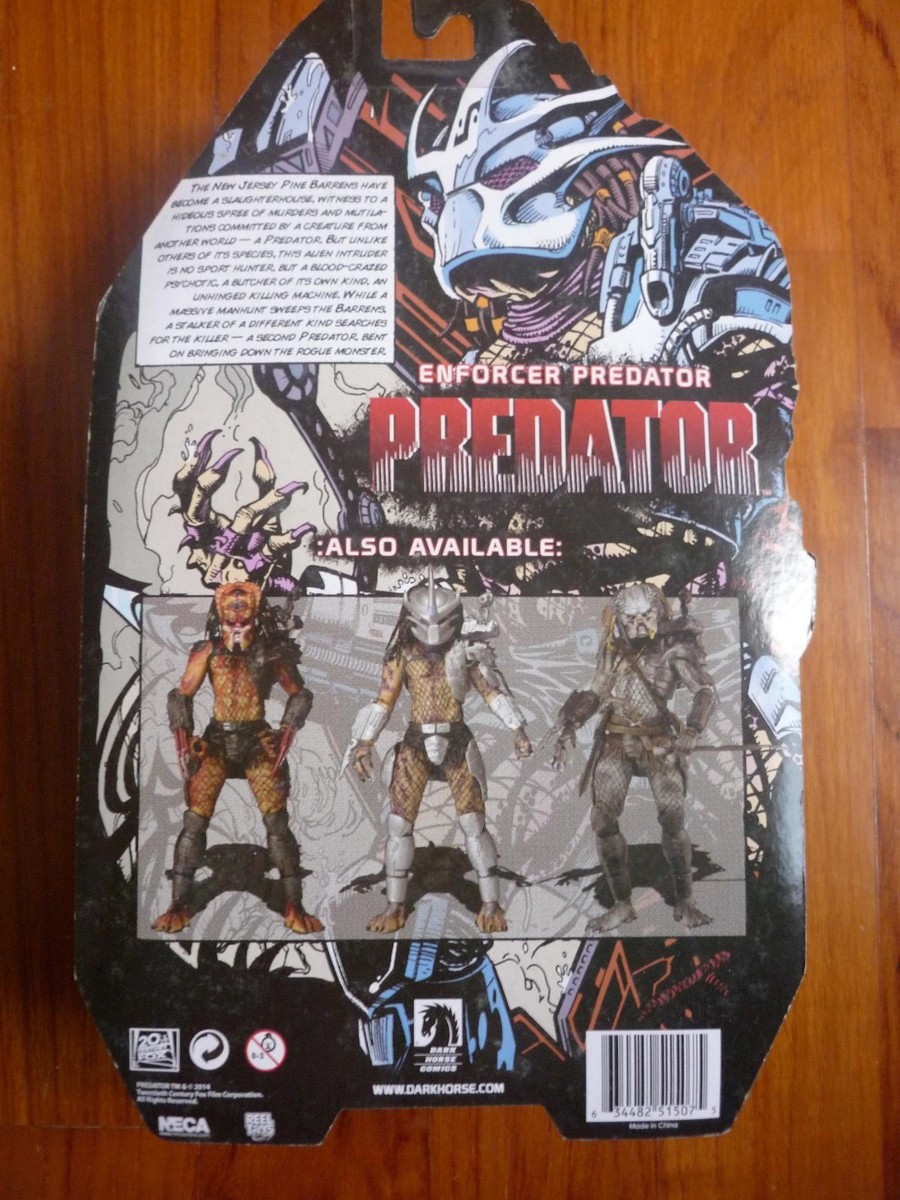 Figurine Predator – NECA Series 12 Enforcer Predator, Neuve Sous Blister