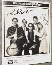 ROD PIAZZA & HONEY Signed Photo Autographed Promo 8x10  Blues Harmonica