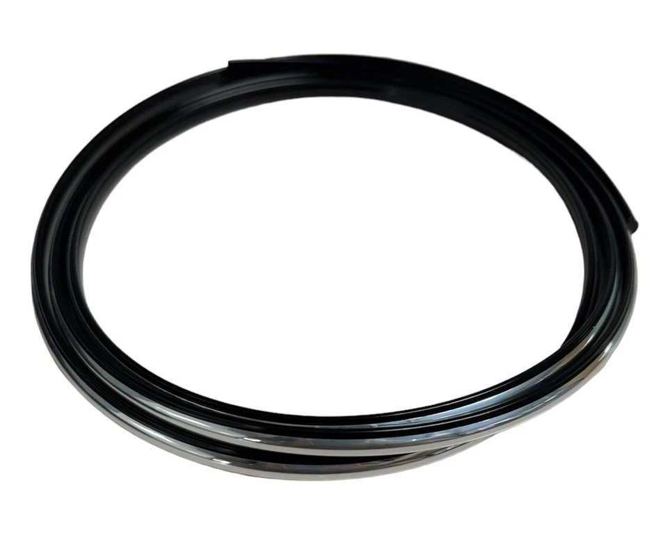 Kit de sellado de impermeabilización de ventana trasera cromada para camioneta Chevy 1942-1959 Foto 3 de 4