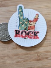 Rock Music STICKER Pop Music Sticker Heavy Metal Rock and Roll Rock n Roll