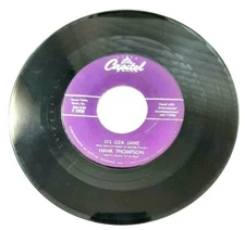 Hank Thompson and His Brazos Valley Boys ‎– Li'l Lisa Jane / How Do You 7" EP