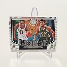 2020-21 Illusions Basketball Giannis Antetokounmpo Career Lineage Insert #8