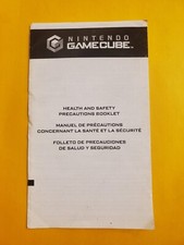 Nintendo Gamecube Health And Safety Precautions Booklet White