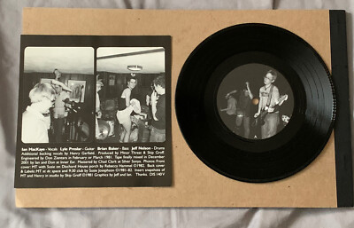 MINOR THREAT7インチ Minor Threat First Demo Tape Vinyl 7 inch Dischord w Insert | eBay