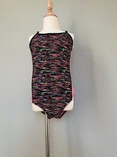 Girls Big Kid 1pc Athletic Bathing Suit Swimsuit by Justice sz 10