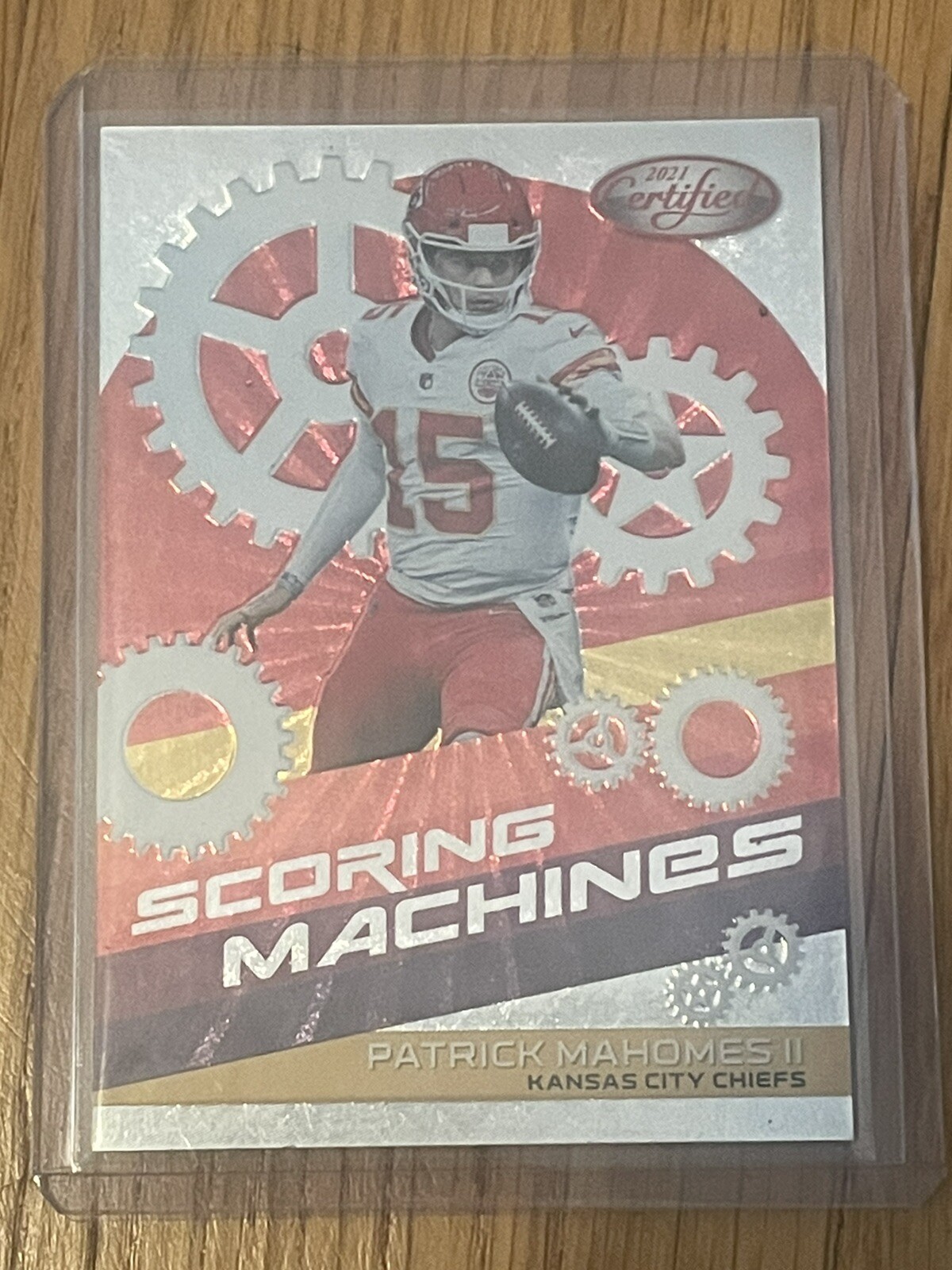2021 Panini Certified Patrick Mahomes Scoring Machines SSP Case Hit