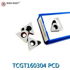 10P TCGT160304 PCD CNC Lathe Tool Turning Tool Diamond Turning Blade STWCR