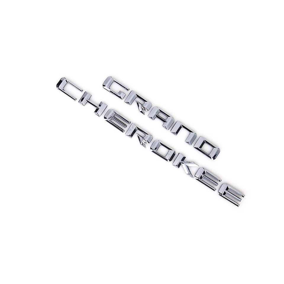 1X Placa de identificación OEM Mopar Grand Cherokee emblemas de altitud Jeep insignias cromadas Foto 2 de 4