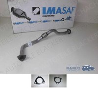 Imasaf Auspuff Hosenrohr/Flex+Anbauteile FüR Lancia Delta+Dedra 1.8 16V Bj 96-96