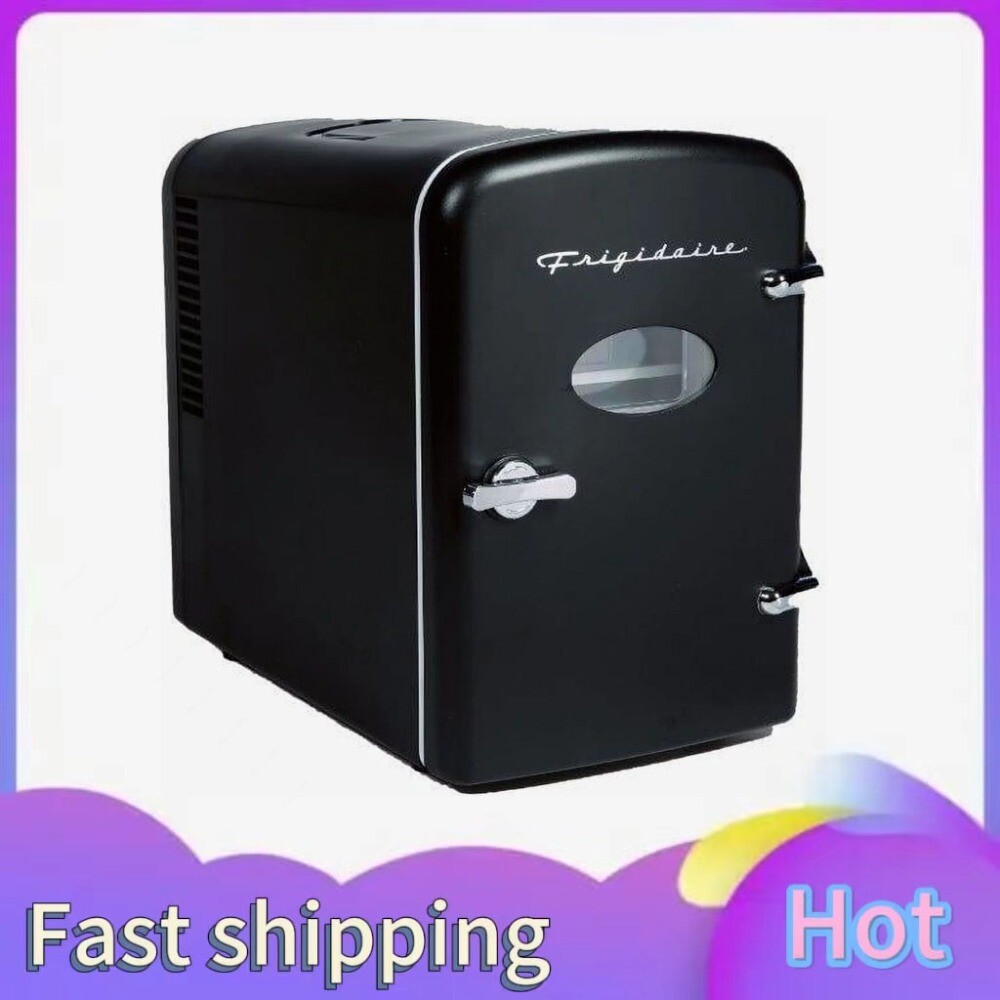 Frigidaire Portable Retro 6can Mini Fridge EFMIS129, Black，Portable eBay