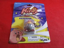 Kirby Right Back At Ya! Basic Fun Nintendo HAL Promotional 2003 Keychain *NEW*