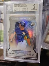 2014 Bowman Platinum Top Prospects Die Cut # TPGSP George Springer RC - BGS 9