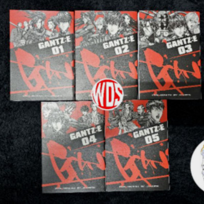 Gantz E Manga Vol 1-5 (End) Full Complete English Version Comic Book - Fast DHL
