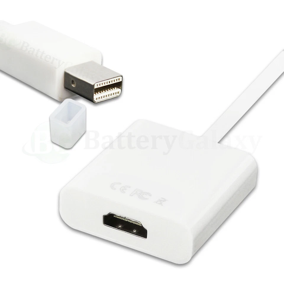 10X For Mac Pro MacBook DP Male to HDMI Female Cable Adapter Mini Display Port - Image 2 of 4
