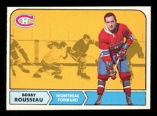 1968-69 OPC O PEE CHEE NHL Hockey #65 Bobby Rousseau NM Montreal Canadiens Card