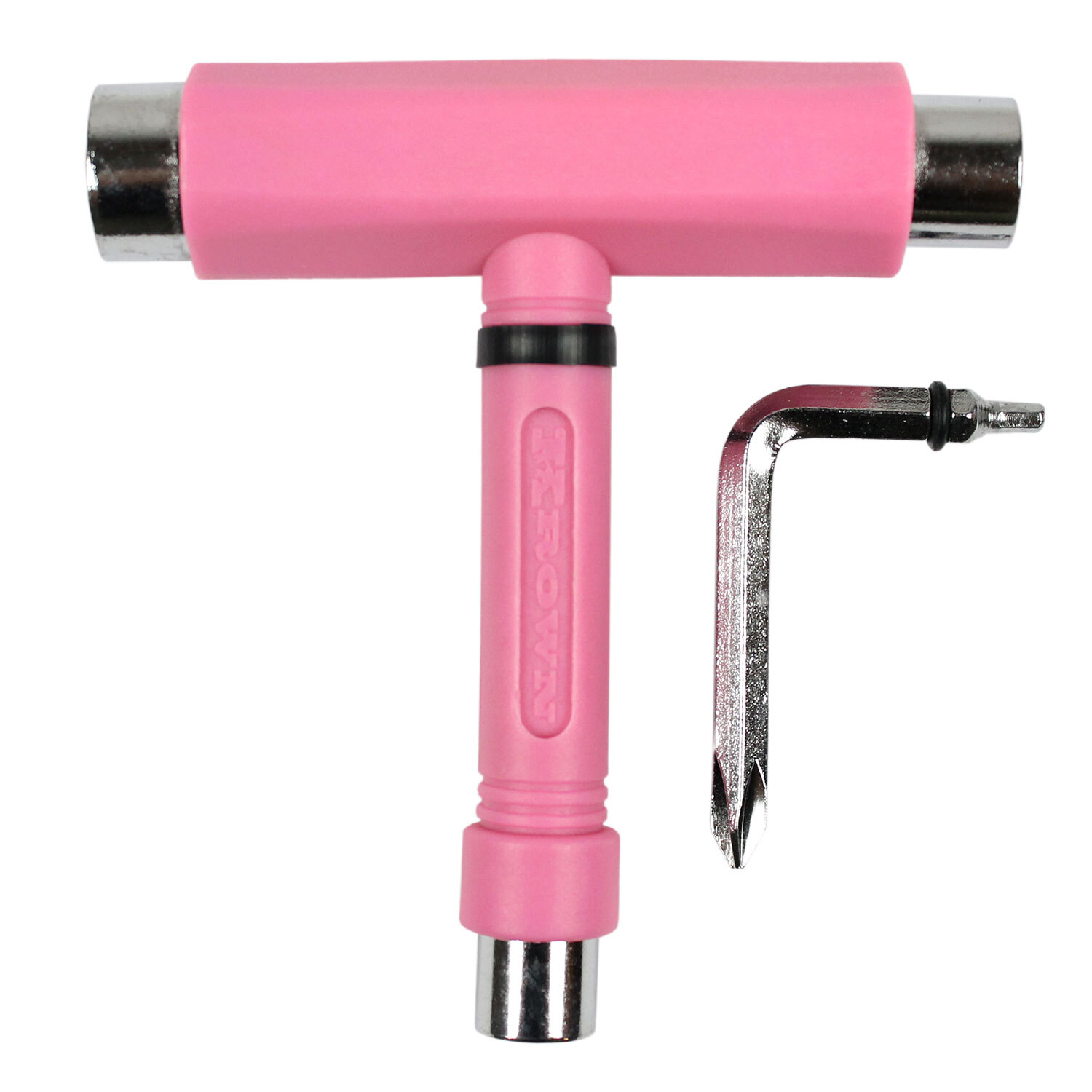 Krown Skateboard Tool Pink With Spitfire Cheapshots Bearings