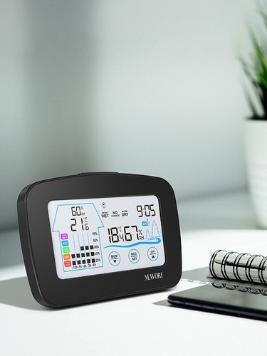 Digitales Wetterstation Funk-außensensor Thermometer Hygrometer Wettervohersage - Bild 14 von 14