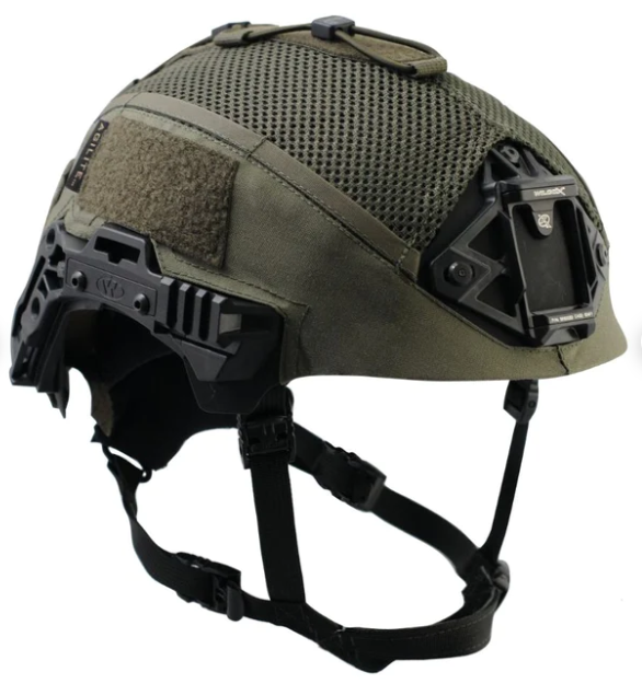 Agilite Helmet Cover Team Wendy EXFIL BUMP Carbon, ranger green
